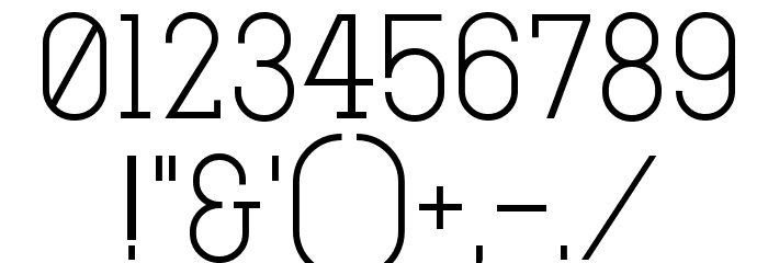 Hope Font OTHER CHARS