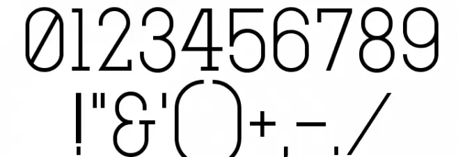 Hope Font OTHER CHARS