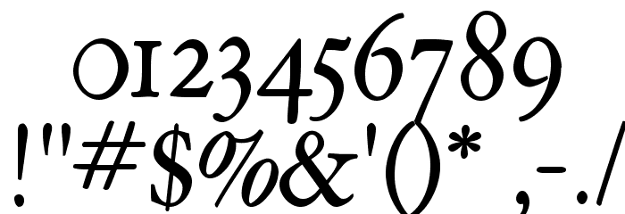 HopeRoundMedium Font OTHER CHARS