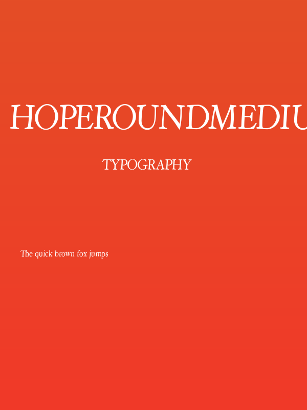 HopeRoundMedium Poster