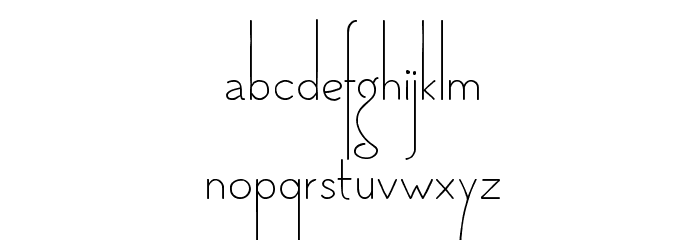 Hopeful giraffe Demo Font LOWERCASE