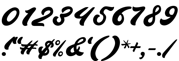 Hopeitissed Font OTHER CHARS