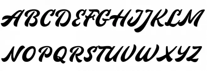 Hopeitissed Schriftart Groß