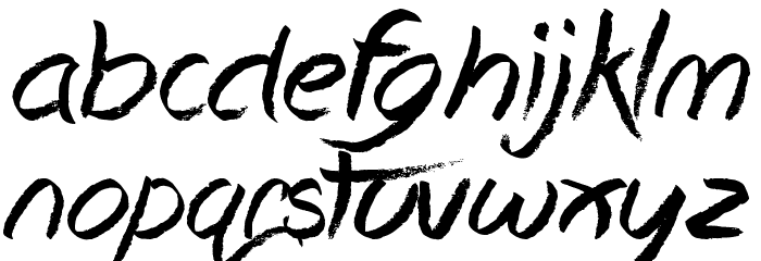 Hopeless Place Font LOWERCASE
