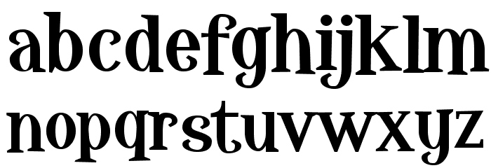 HopelessHeartDEMO Font LOWERCASE