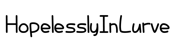Hopelessly In Lurve Font