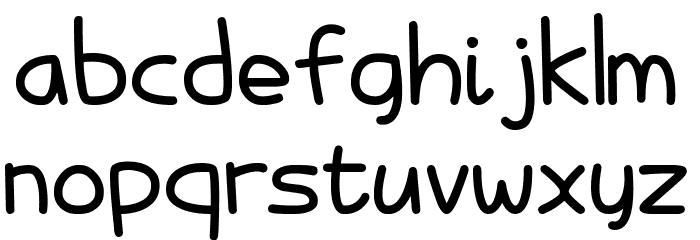 Hopelessly In Lurve Font LOWERCASE