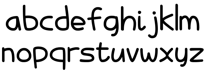 Hopelessly In Lurve Font LOWERCASE