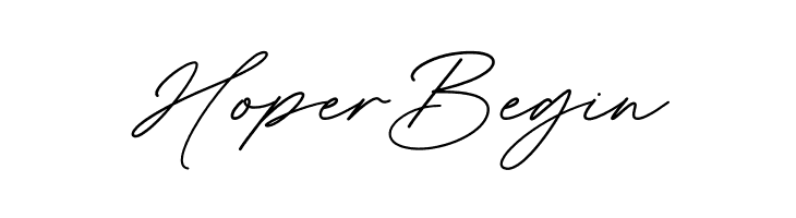 Hoper Begin  Скачать бесплатные шрифты