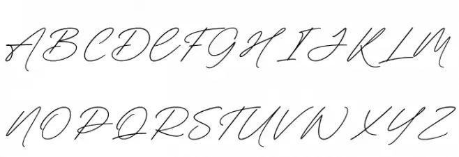 Hoper Begin Font UPPERCASE