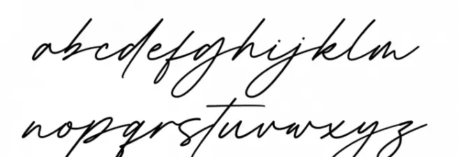 Hoper Begin Font LOWERCASE