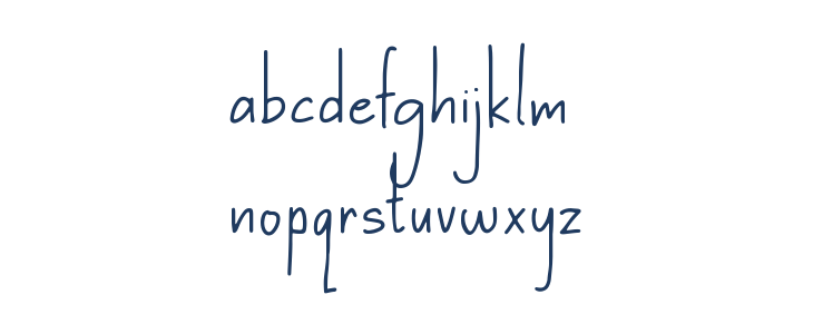 Hopes Letter Lowercase