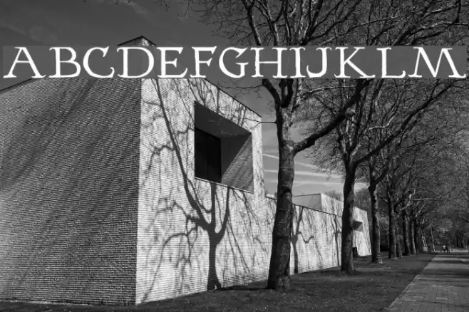 Hopfer Hornbook Font examples