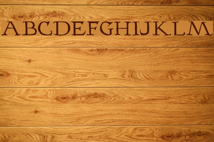 Hopfer Hornbook Font examples