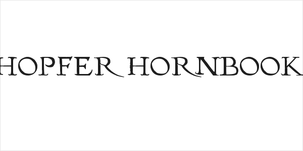 Hopfer Hornbook Logo