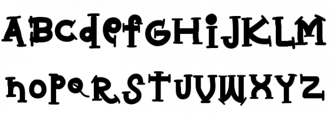 HopingGlamorous Schriftart Groß