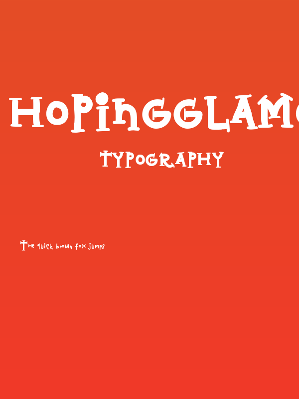 HopingGlamorous Poster