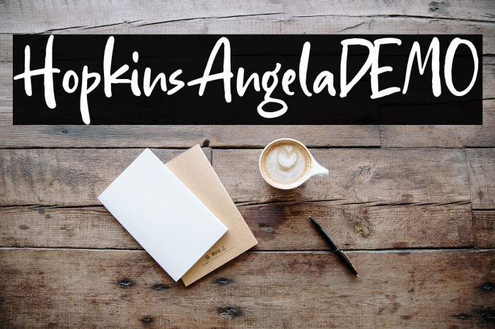 HopkinsAngelaDEMO Example 1