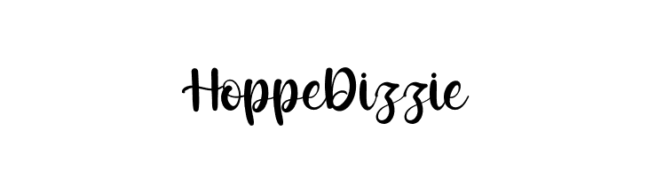 Hoppe Dizzie  font caratteri gratis