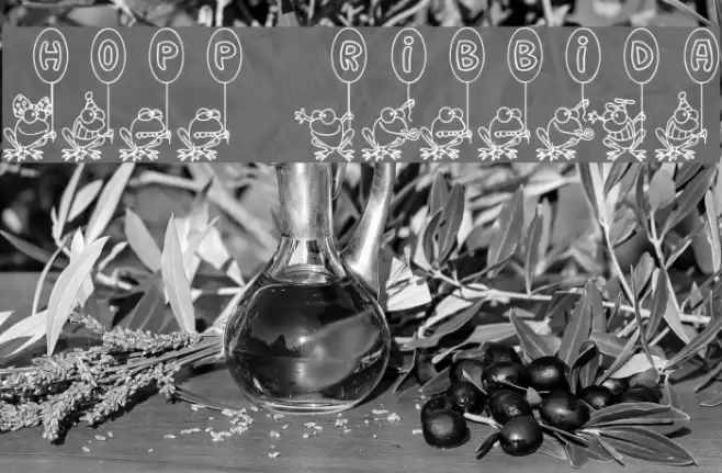 Hoppy Ribbitday フォント examples