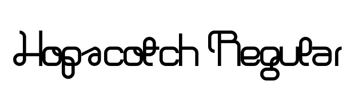 Hopscotch Regular  Frei Schriftart Herunterladen