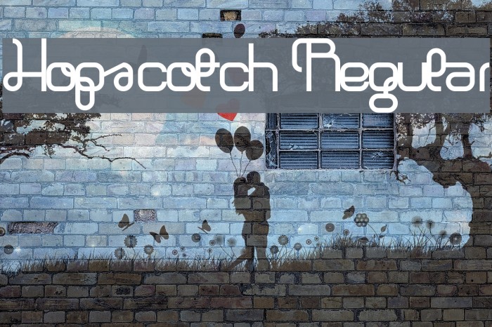 Hopscotch Regular Font examples