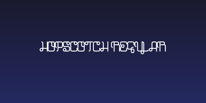 Hopscotch Regular Social Header