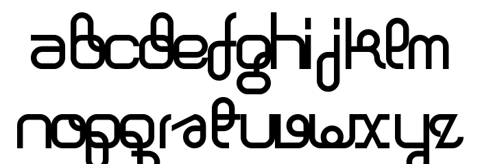 Hopscotch Regular Font LOWERCASE