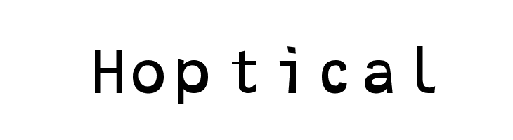 Hoptical  Frei Schriftart Herunterladen