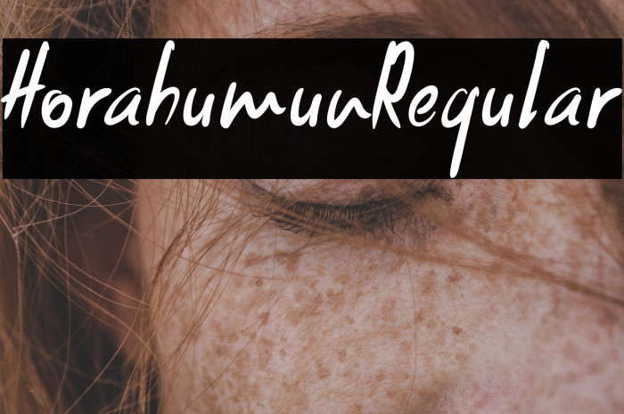 HorahumunRegular Example 1