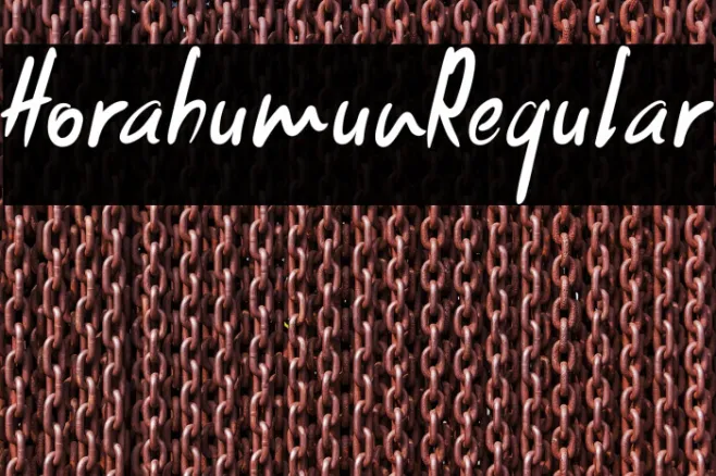 HorahumunRegular Example 2