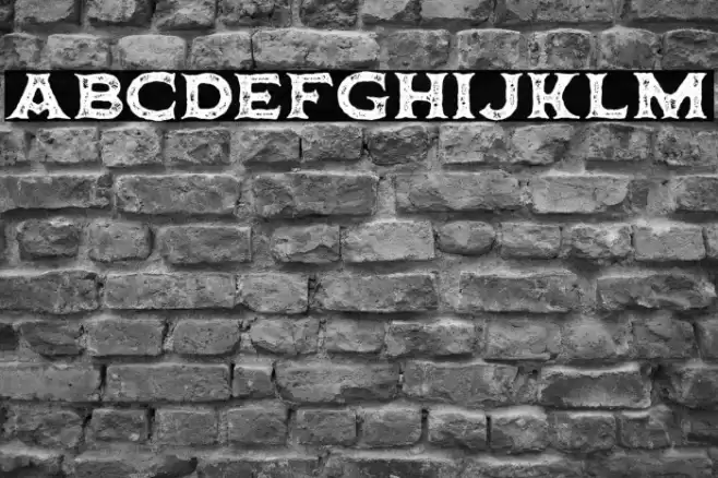 Horbse Textured Font examples