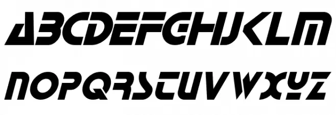 Horizon Italic Polices MAJUSCULES