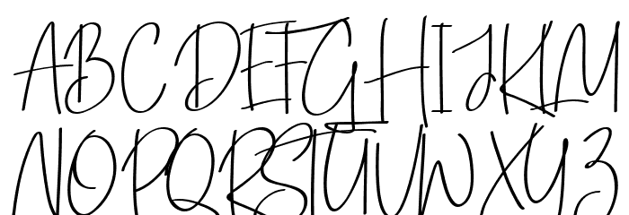 Horizon Mountain Regular Schriftart Groß