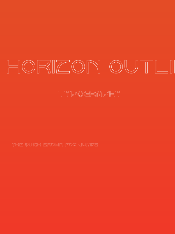 Horizon Outlinetwo Poster