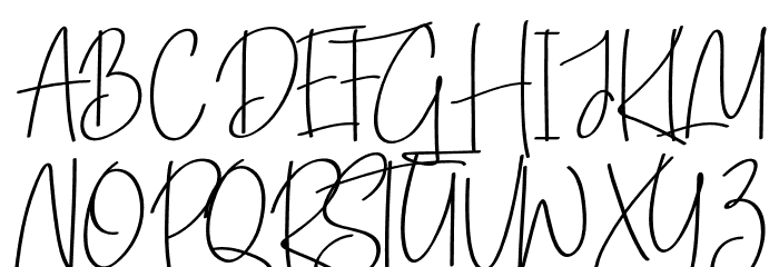 HorizonMountain-Regular Schriftart Groß