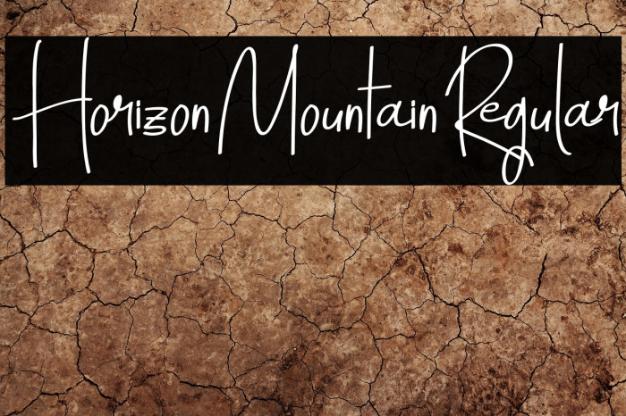 HorizonMountain-Regular Example 3