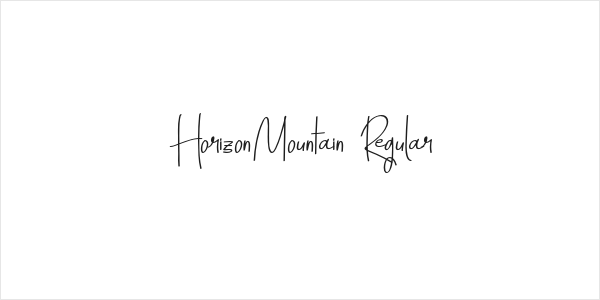 HorizonMountain-Regular Logo