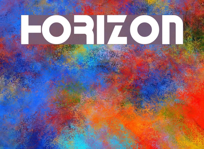 Horizon Font examples
