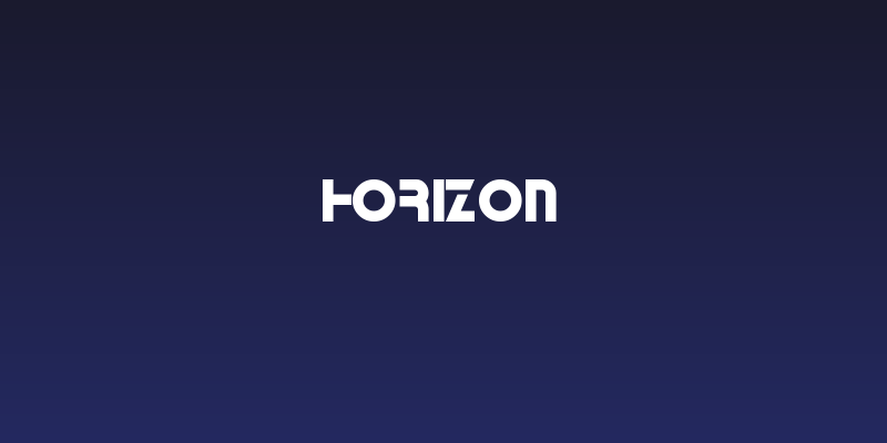 Horizon Social Header
