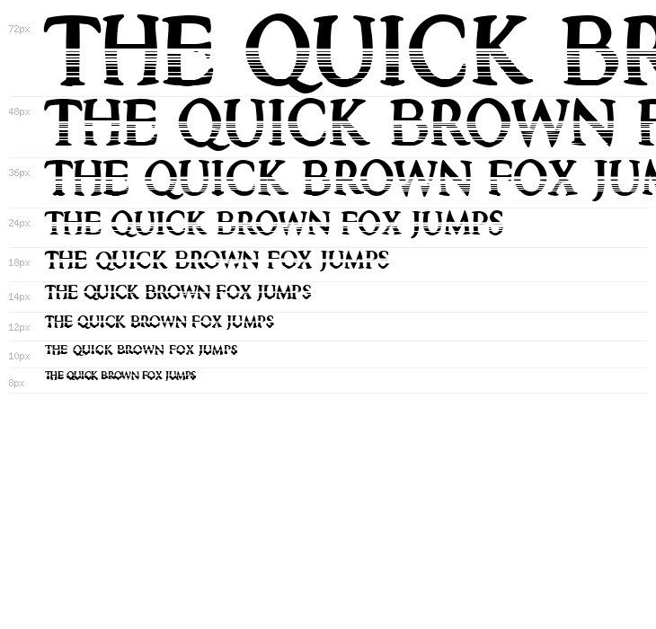 Horizont Regular Waterfall