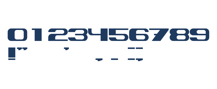 Horizontale Regular Other Characters