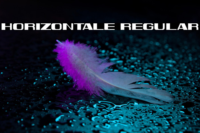 Horizontale Regular Example 3