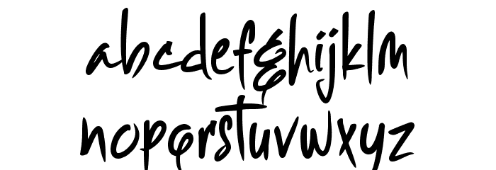Hormath Font LOWERCASE