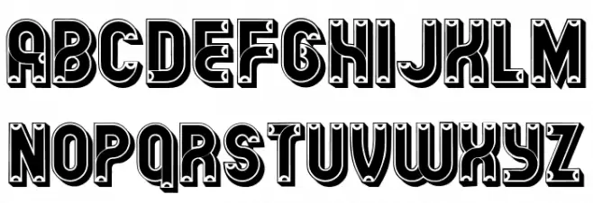 Horna Regular Caratteri ALTRI CARATTERI