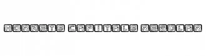 Hornets Capitals Regular  フリーフォントのダウンロード