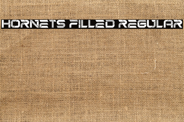 Hornets Filled Regular Example 2