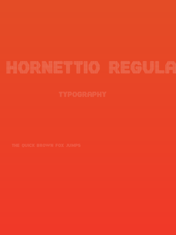 Hornettio Regular Poster