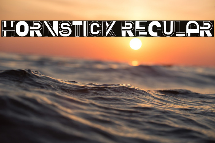 Hornstick Regular Example 2