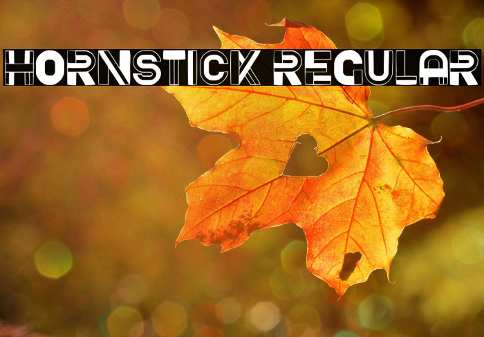 Hornstick Regular Example 3